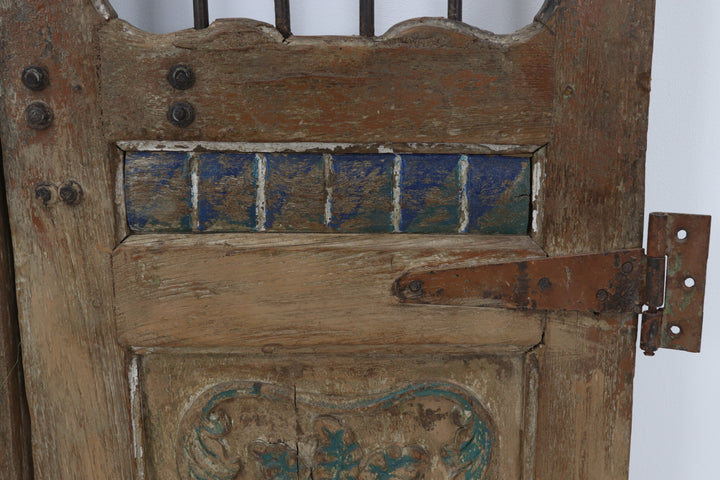 Vintage wooden handmade asian doors from gujarat