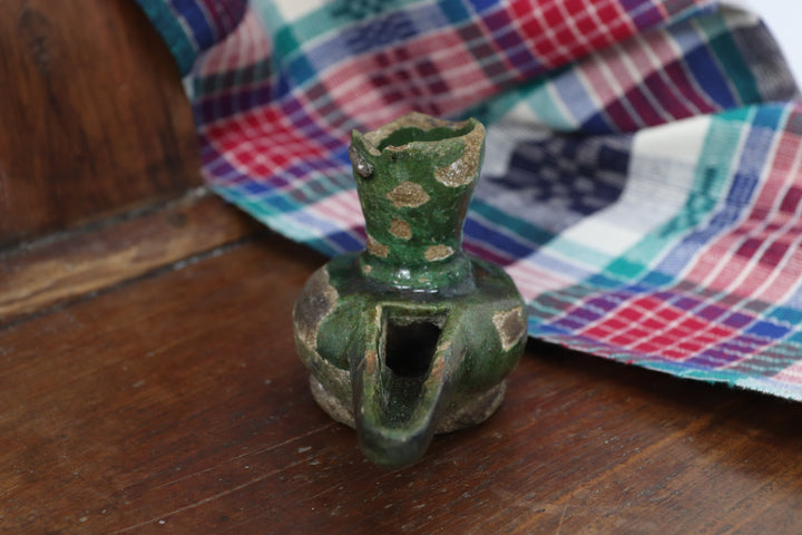 Antique European Glazed Handmade pot