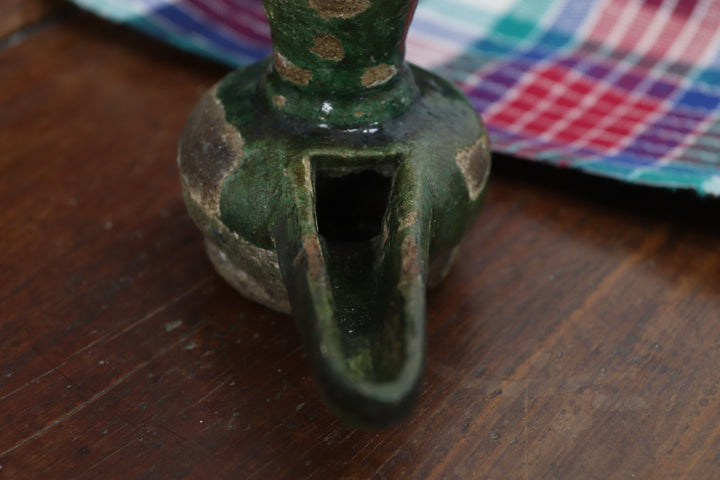 Antique European Glazed Handmade pot