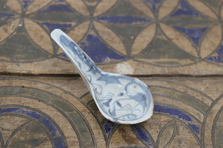 Antique Asian Ceramic Spoons