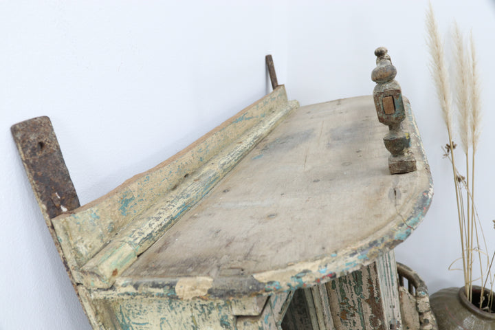 Antique Multicoloured Handmade Oriental Cabinet