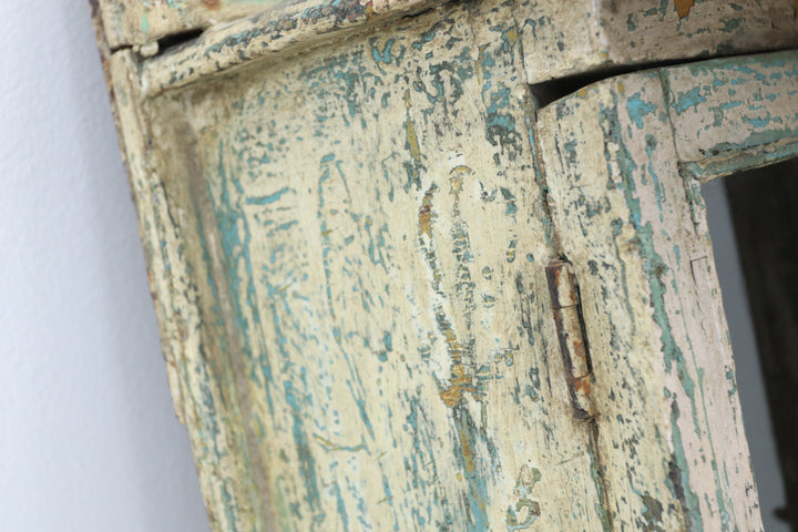 Antique Multicoloured Handmade Oriental Cabinet