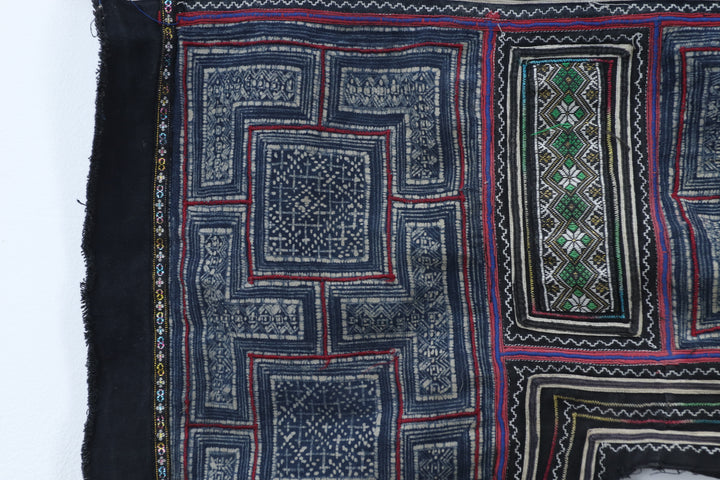 Vintage Handmade Hand-dyed Asian Cloth