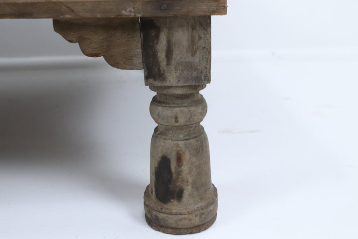 Vintage Oriental Rajasthan Region Roheda Small Table