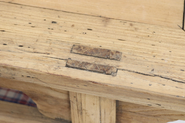 Antique Asian Wooden Low Table