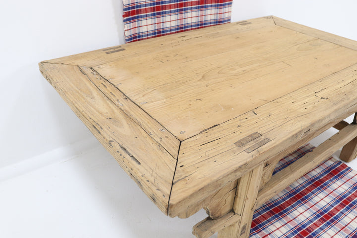 Antique Asian Wooden Low Table