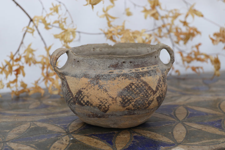 Antique Quaint Unfinished Glazed Pot