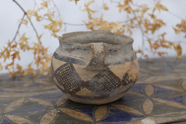Antique Quaint Unfinished Glazed Pot