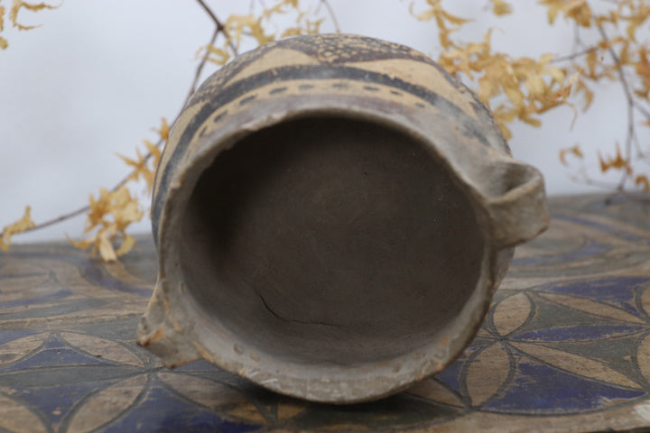 Antique Quaint Unfinished Glazed Pot