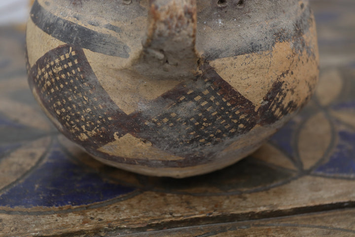 Antique Quaint Unfinished Glazed Pot