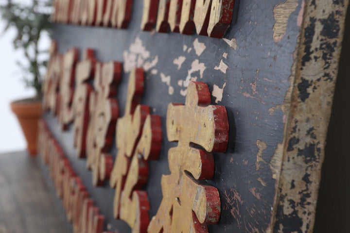 Vintage Asian Large Wall Decor