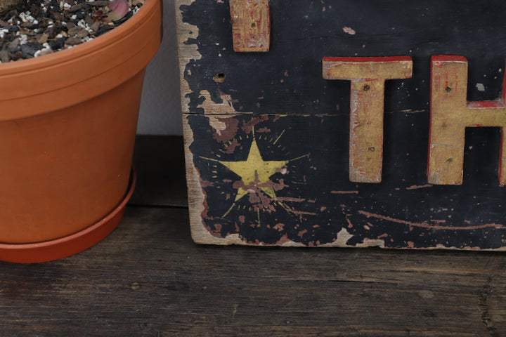 Vintage Asian Large Wall Decor