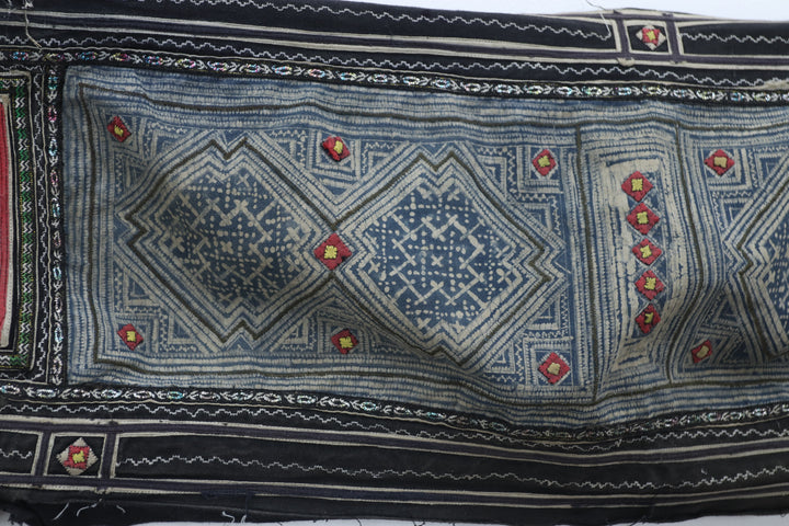 Vintage Handmade Hand-dyed Asian Cloth