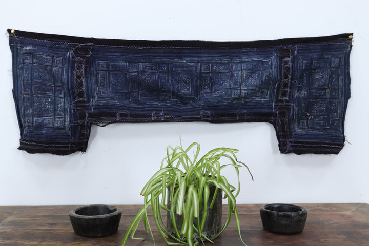Vintage Handmade Hand-dyed Asian Cloth