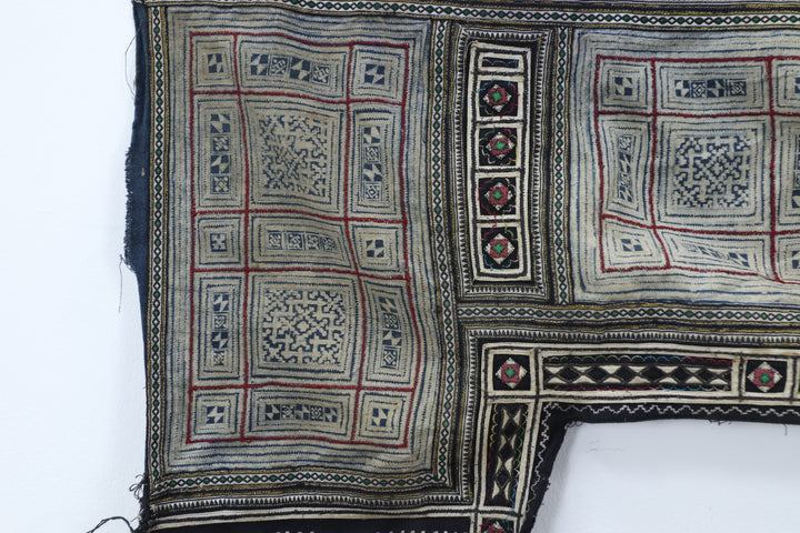 Vintage Handmade Hand-dyed Asian Cloth