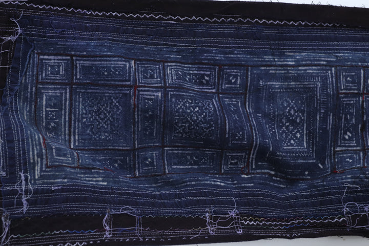 Vintage Handmade Hand-dyed Asian Cloth