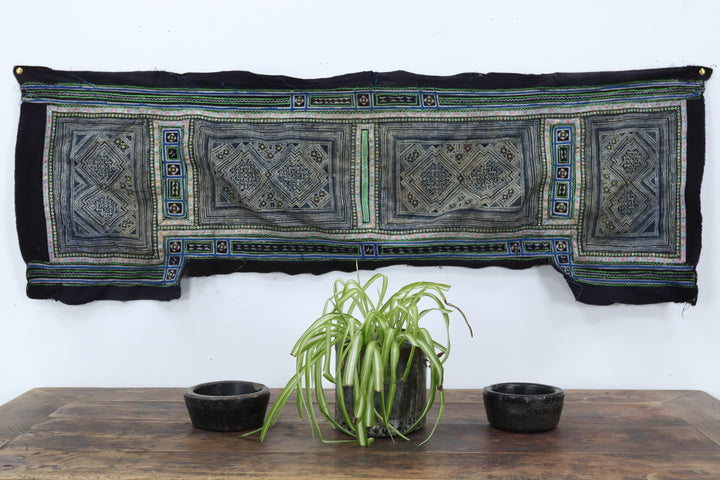 Vintage Handmade Hand-dyed Asian Cloth
