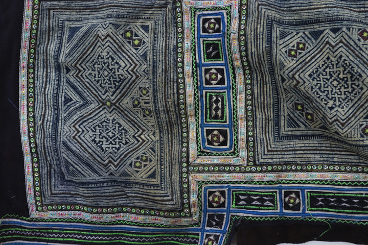 Vintage Handmade Hand-dyed Asian Cloth