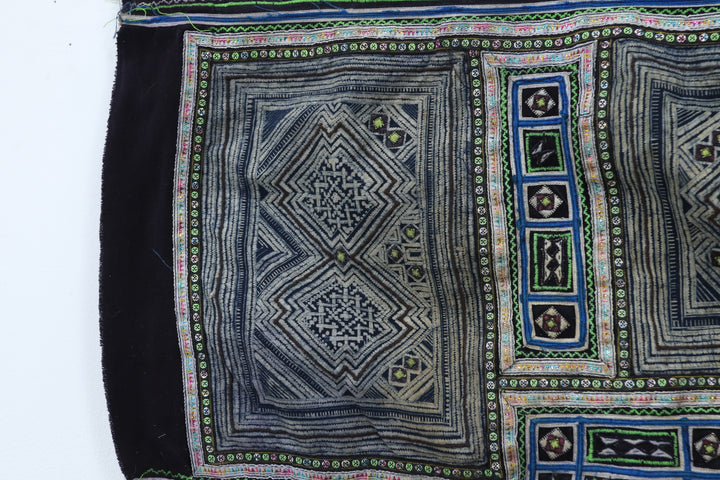 Vintage Handmade Hand-dyed Asian Cloth