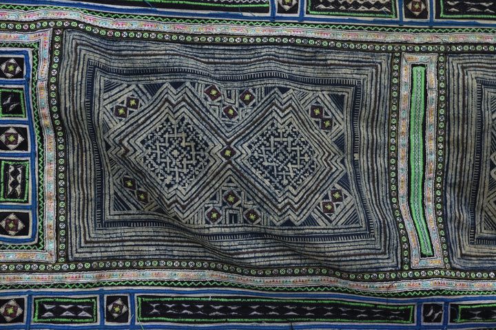 Vintage Handmade Hand-dyed Asian Cloth