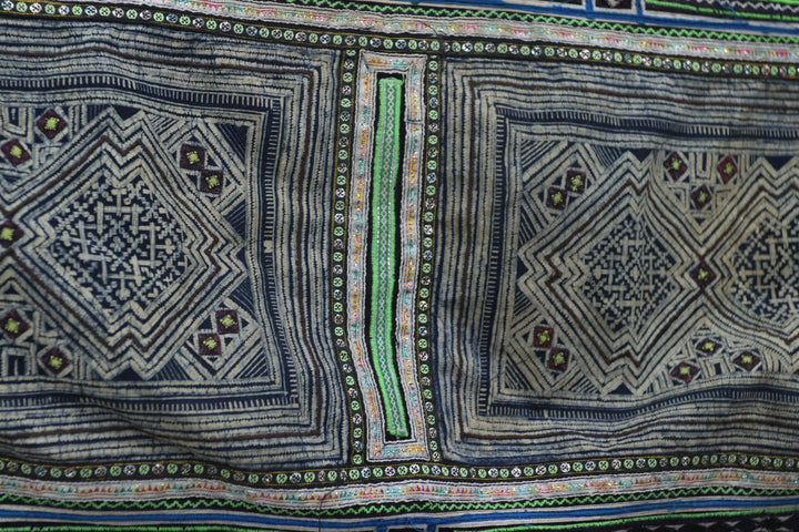Vintage Handmade Hand-dyed Asian Cloth
