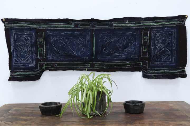 Vintage Handmade Hand-dyed Asian Cloth