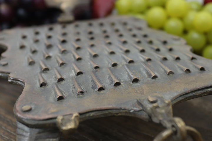 Vintage Asian Metal Unique Kitchenalia