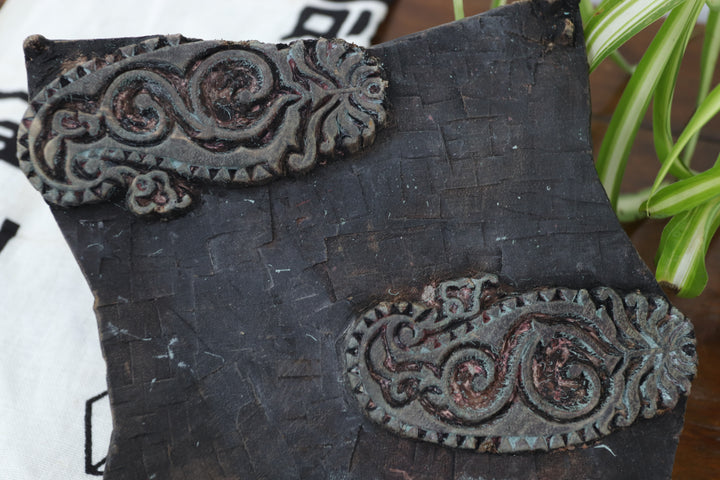 Vintage Oriental Wooden Printing Block