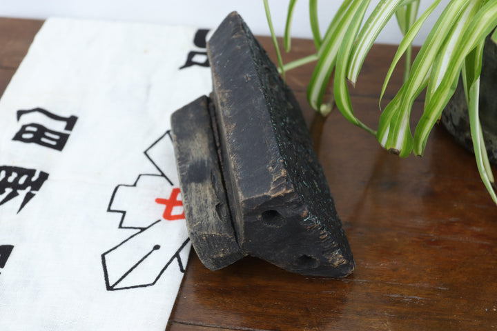 Vintage Wooden Oriental Printing Block