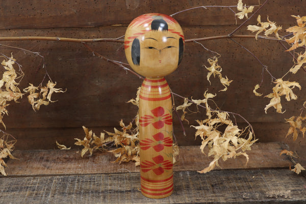 Wooden Asian Hand-painted Figure