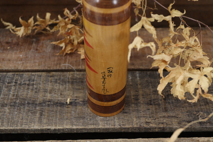Wooden Asian Hand-painted Figure