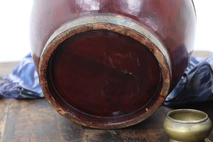 Antique Asian Red Box