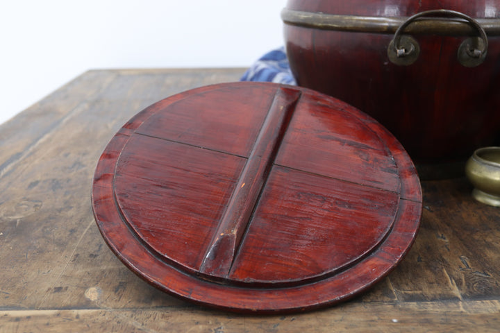 Antique Asian Red Box