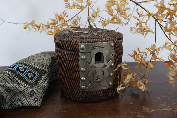 Antique Asian Basket