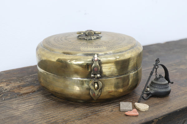 Antique Handmade Metal Box