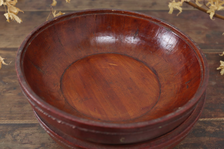 Antique Red Asian Box