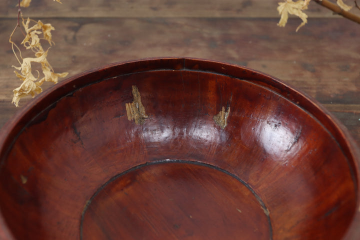 Antique Red Asian Box