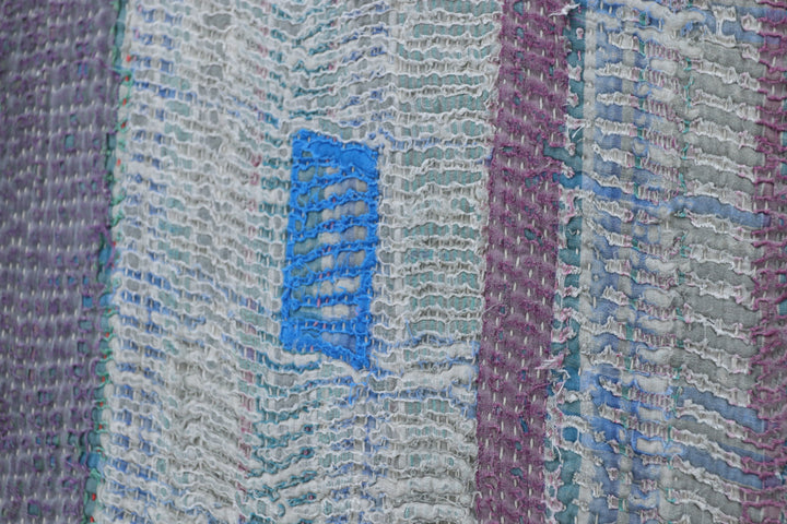 Antique Asian Large Polychromed Blanket