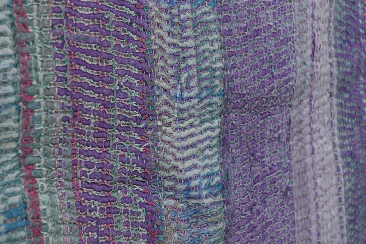 Antique Asian Large Polychromed Blanket