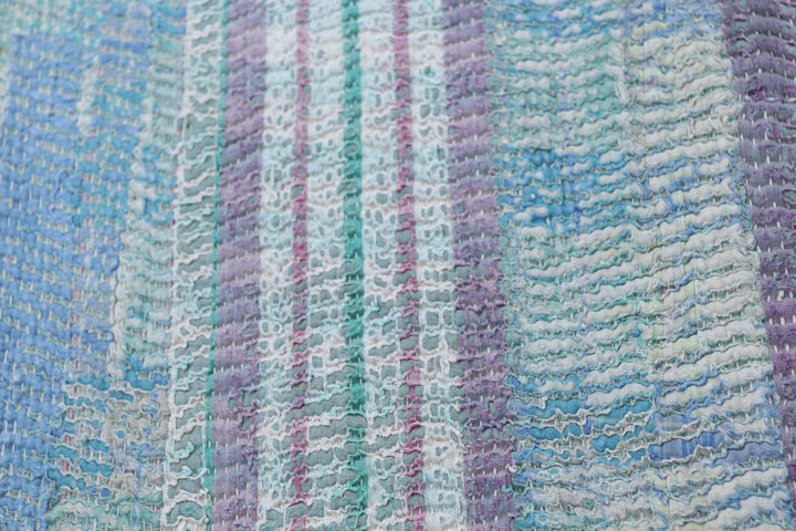Antique Asian Large Polychromed Blanket