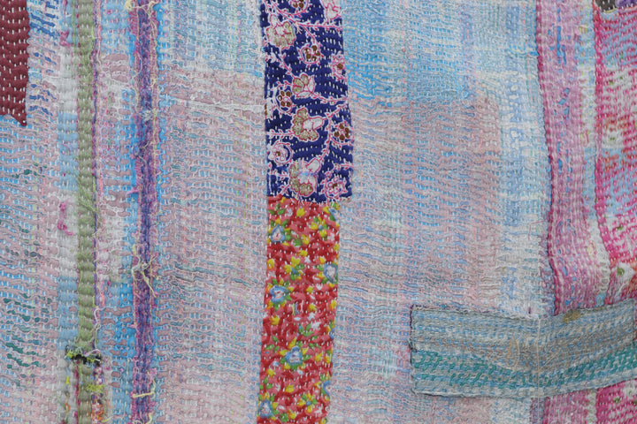 Antique Oriental Large Blanket 