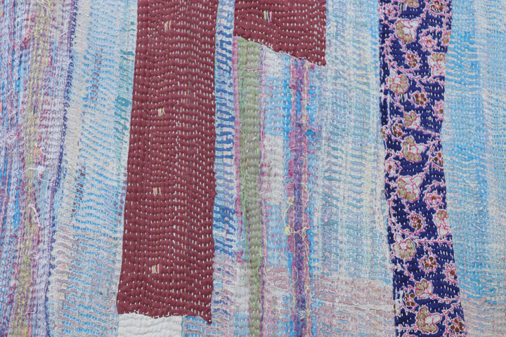 Antique Oriental Large Blanket 