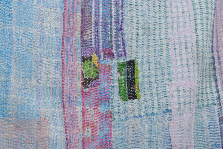 Antique Oriental Large Blanket 