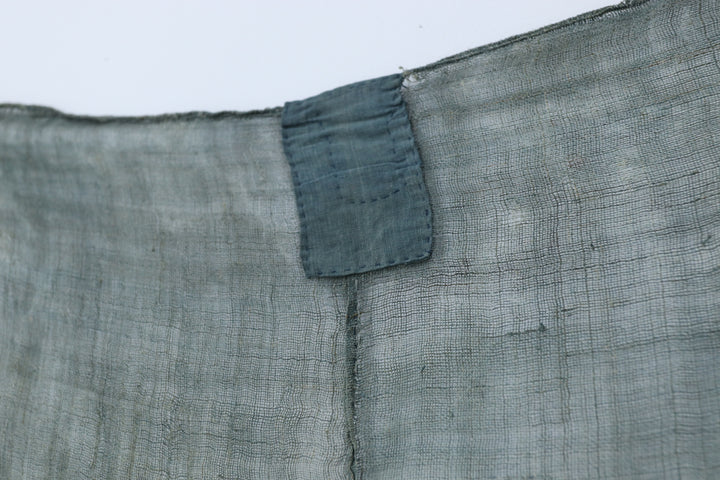 Antique Asian Green Textile