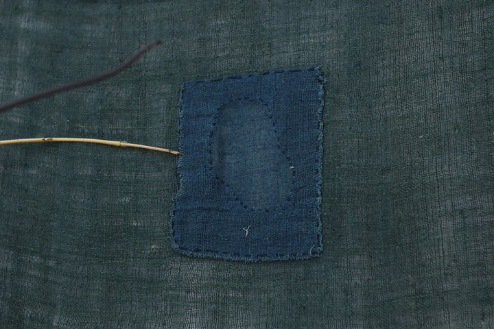 Antique Asian Green Textile