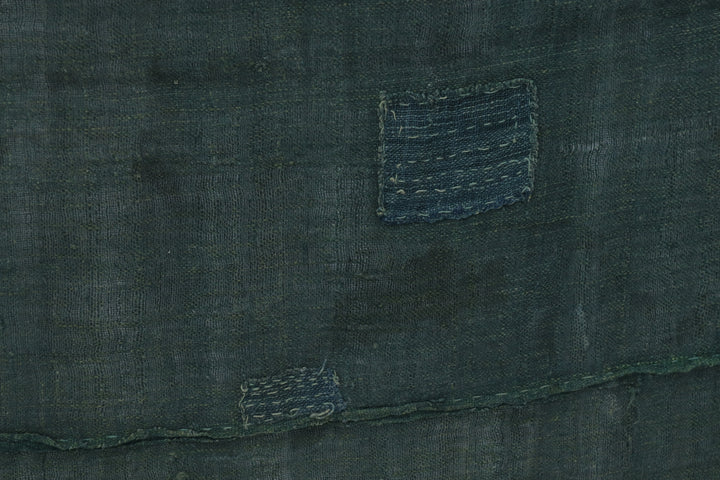 Antique Asian Green Textile