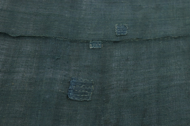 Antique Asian Green Textile