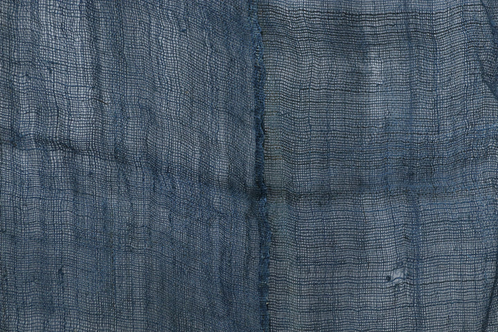 Antique Asian Indigo Blue Textile