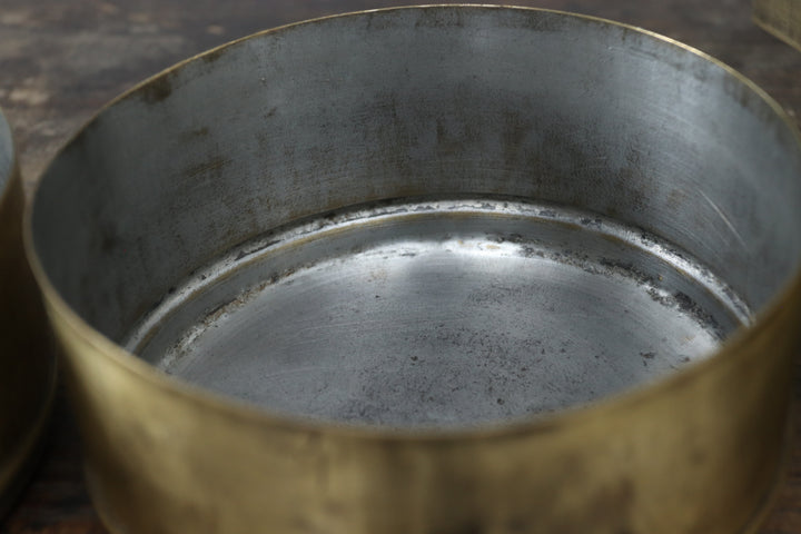 Antique Asian Metal Lunch Box