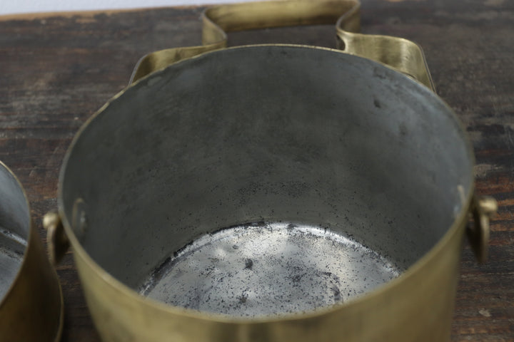 Antique Asian Metal Lunch Box